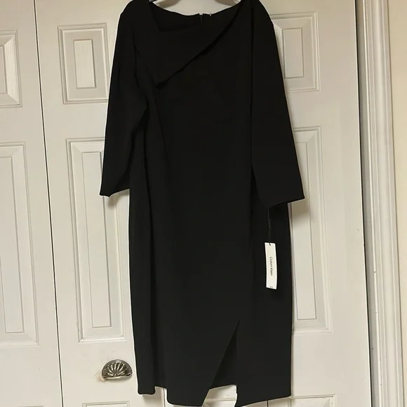 Calvin Klein black size 20W dress NWT - Picture 1 of 10